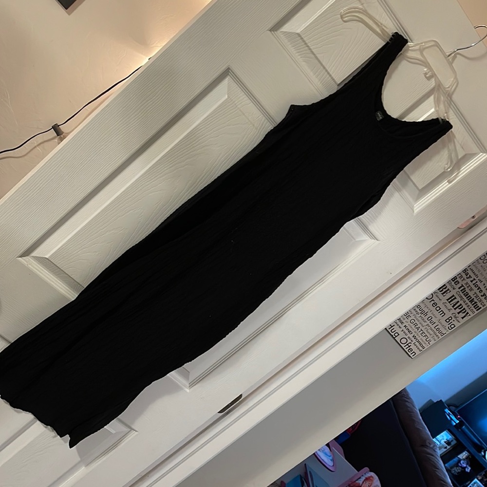 Black maternity dress, XS/2